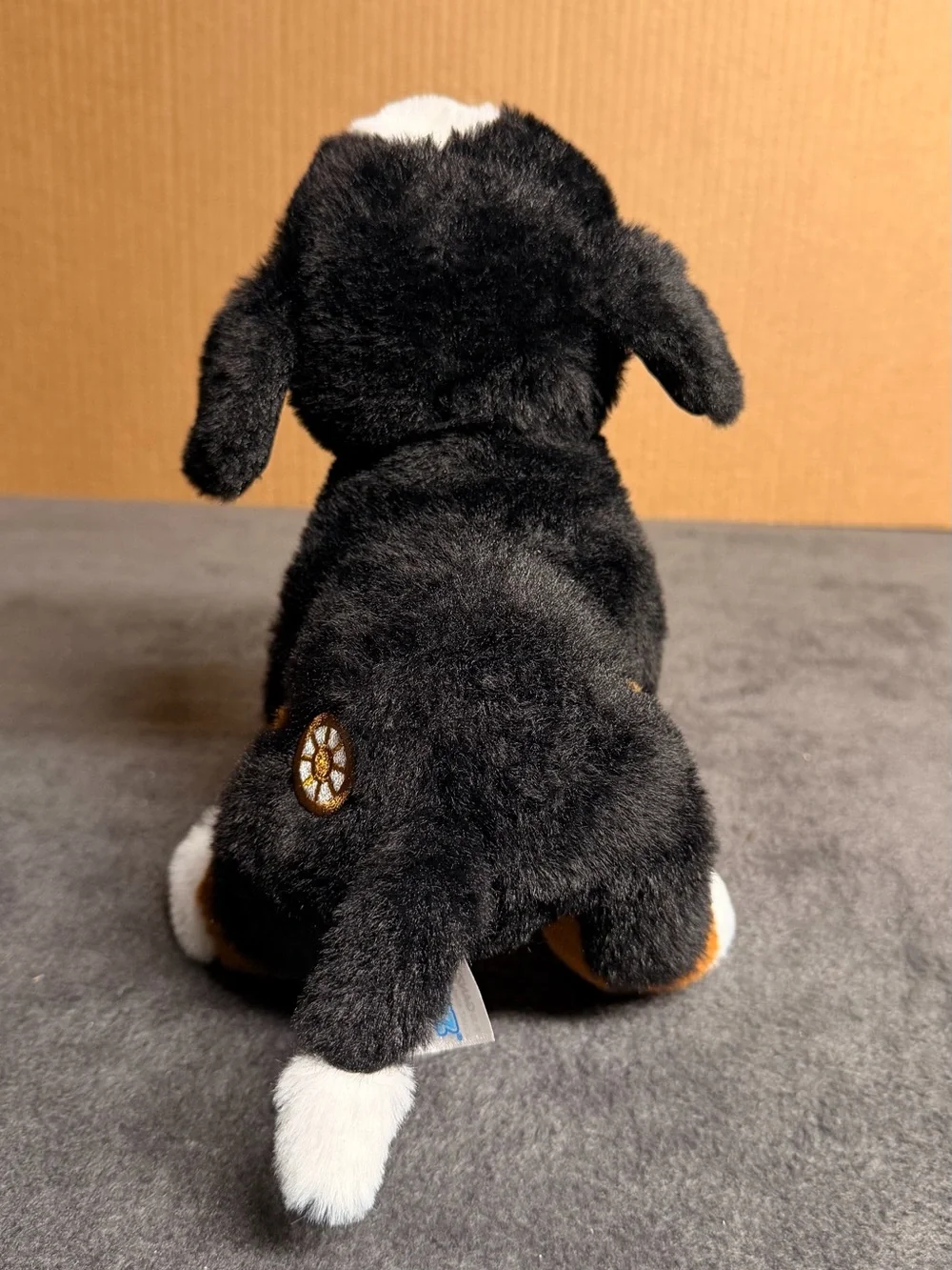 Ganz Webkinz Next Bernese Mountain Dog Plush Tricolor Puppy Dog